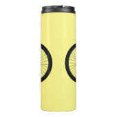 自転車漫画イラストレーション タンブラー (裏面)