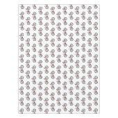 自転車漫画イラストレーション テーブルクロス (正面)