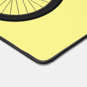 自転車漫画イラストレーション デスクマット (コーナー)