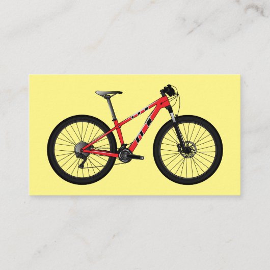 自転車漫画イラストレーション 名刺 (裏面)