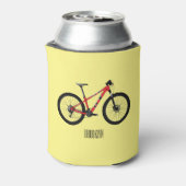 自転車漫画イラストレーション 缶クーラー (缶裏面)