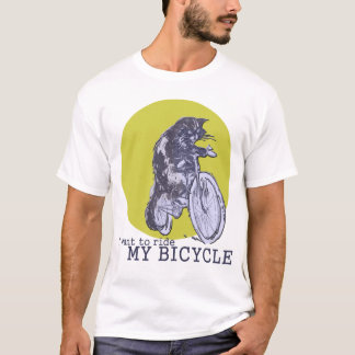 自転車猫 Tシャツ