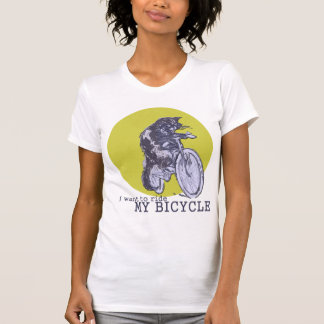 自転車猫 Tシャツ