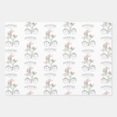 自転車用バニー用ラッピング紙シート ラッピングペーパーシート (正面3)