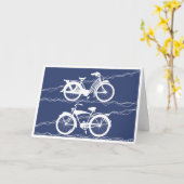 自転車用ホワイトカード カード (黄色い花)