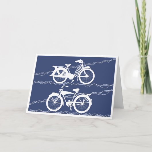 自転車用ホワイトカード カード (正面)
