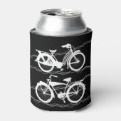 自転車用ホワイトクーラーボックス 缶クーラー (缶正面)