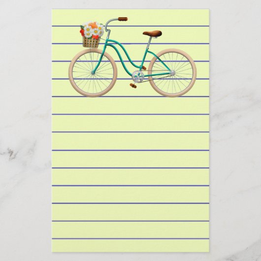 自転車用文房具 便箋 (正面)