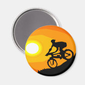 自転車用磁石 マグネット (正面/裏面)