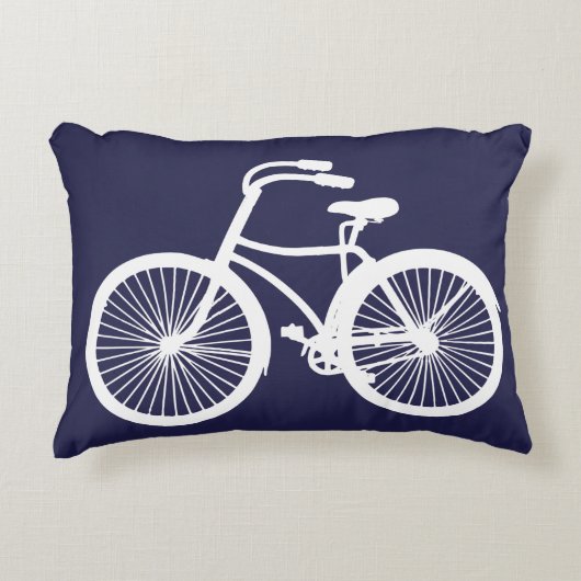 自転車用腰枕 アクセントクッション (正面)