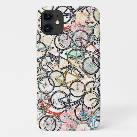 自転車用自転車スタイリッシュサイクリング Case-Mate iPhoneケース (裏面)