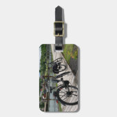 自転車用荷物タグでのツーリング ラゲッジタグ (正面縦)