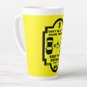 自転車用道路の安全性 カフェラテマグ (左アングル)