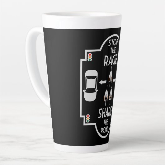 自転車用道路の安全性 カフェラテマグ (左アングル)