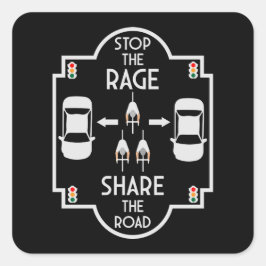 自転車用道路の安全性 スクエアシール