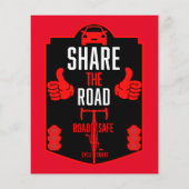 自転車用道路の安全性 チラシ (裏面)