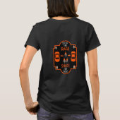自転車用道路の安全性 Tシャツ (裏面)