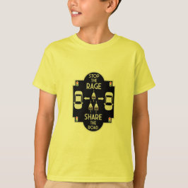 自転車用道路の安全性 Tシャツ