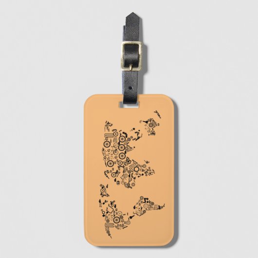 自転車界 ラゲッジタグ (正面縦)