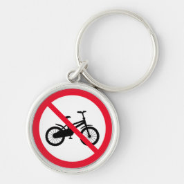 自転車禁止標識 | Premium Keychain キーホルダー