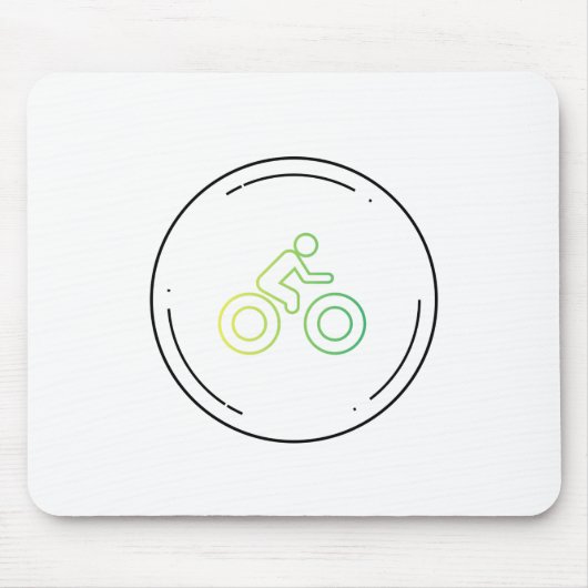自転車競技 マウスパッド (正面)