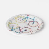 自転車紙プレート ペーパープレート (アングル)