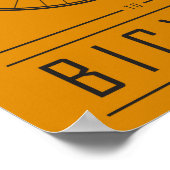 自転車素晴らしに乗る ポスター (角)