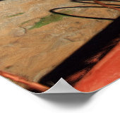 自転車絵画プリント ポスター (角)