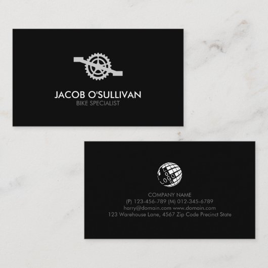 自転車自転車修理自転車用ビジネスカード 名刺