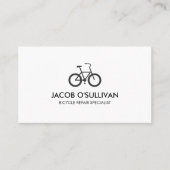 自転車自転車修理自転車用ビジネスカード 名刺 (正面)