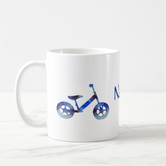 自転車芸術 コーヒーマグカップ (左)