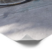 自転車落書き – ポスター (角)