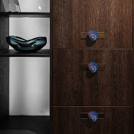 自転車赤と白 セラミックノブ