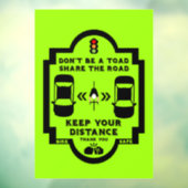 自転車道路安全認識度 ウィンドウサイン (シート3)