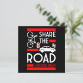 自転車道路安全週間 カード (スタンド正面)