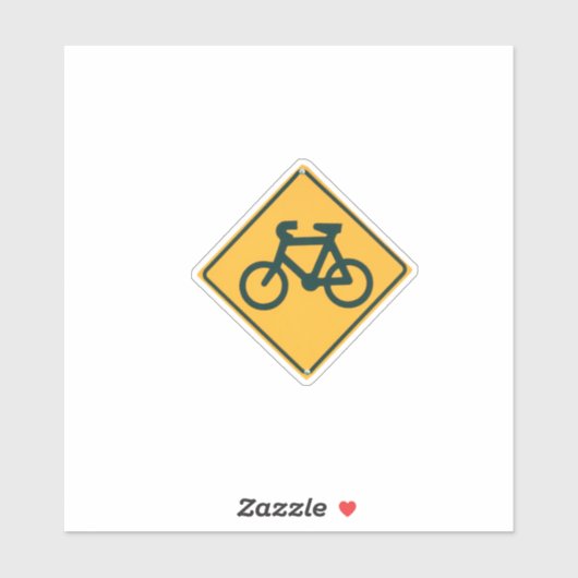 自転車道路標識 シール (シート)