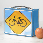 自転車道路標識 メタルランチボックス (インサイチュ)