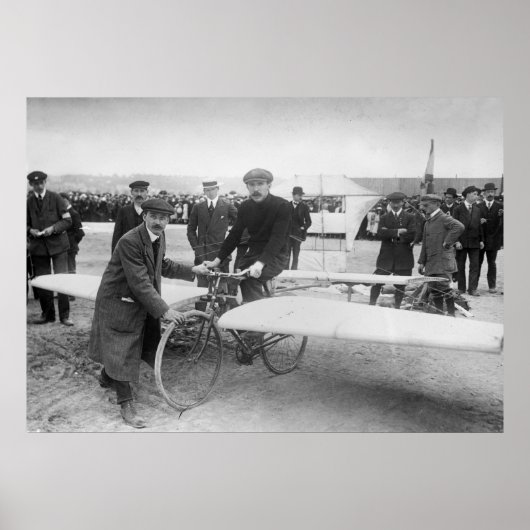 自転車飛んでいるコンテスト： 1912年 ポスター (正面)