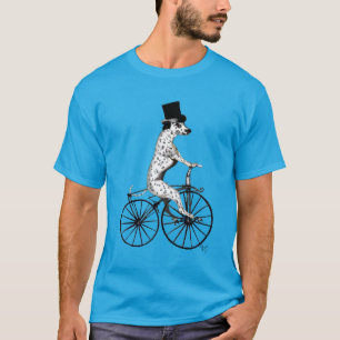自転車2のダルマチア人 Tシャツ