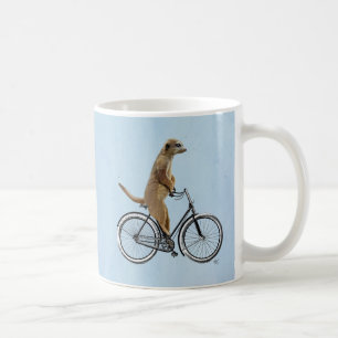 自転車2のMeerkat コーヒーマグカップ