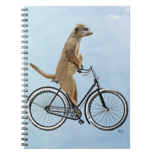 自転車2のMeerkat ノートブック