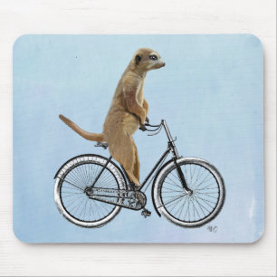 自転車2のMeerkat マウスパッド