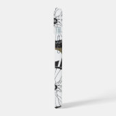 自転車2輪自転車クール iPhone 15ケース (左側面)
