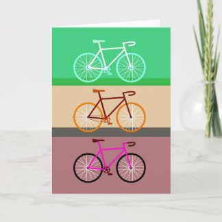 自転車3台 カード