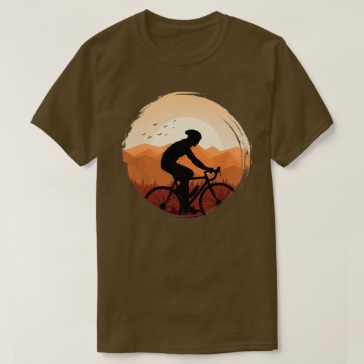 自転車7 Tシャツ (デザイン正面)