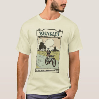 自転車: きざなヒップスターの選択 Tシャツ