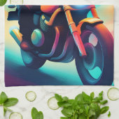 自転車 キッチンタオル (折り畳み)