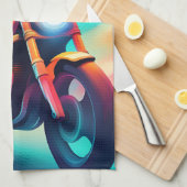 自転車 キッチンタオル (四つ折り)