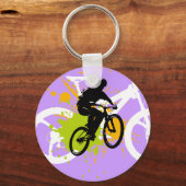 自転車 キーホルダー (正面)