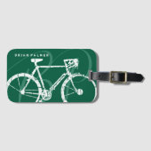 自転車/グリーンサイクリスト ラゲッジタグ (正面横)